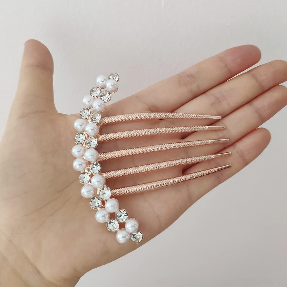 Artificial Pearls Hair Accessory