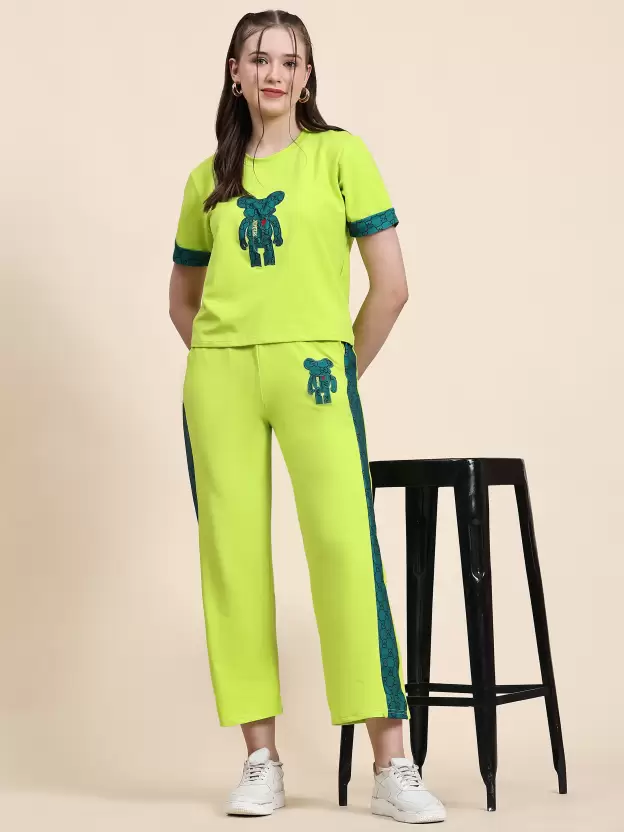 Green Teddy Co-ord Set