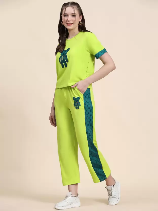 Green Teddy Co-ord Set