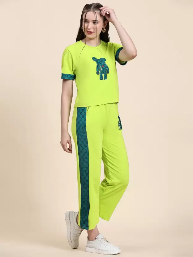 Green Teddy Co-ord Set