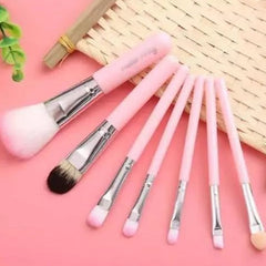 Makeup brushes and beauty blender combo