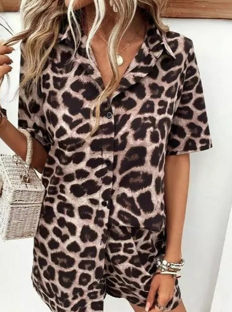 Animal Print Co-ord Set