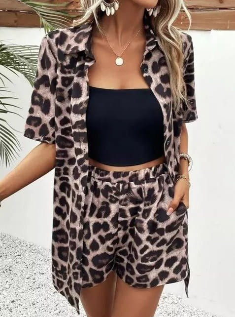 Animal Print Co-ord Set