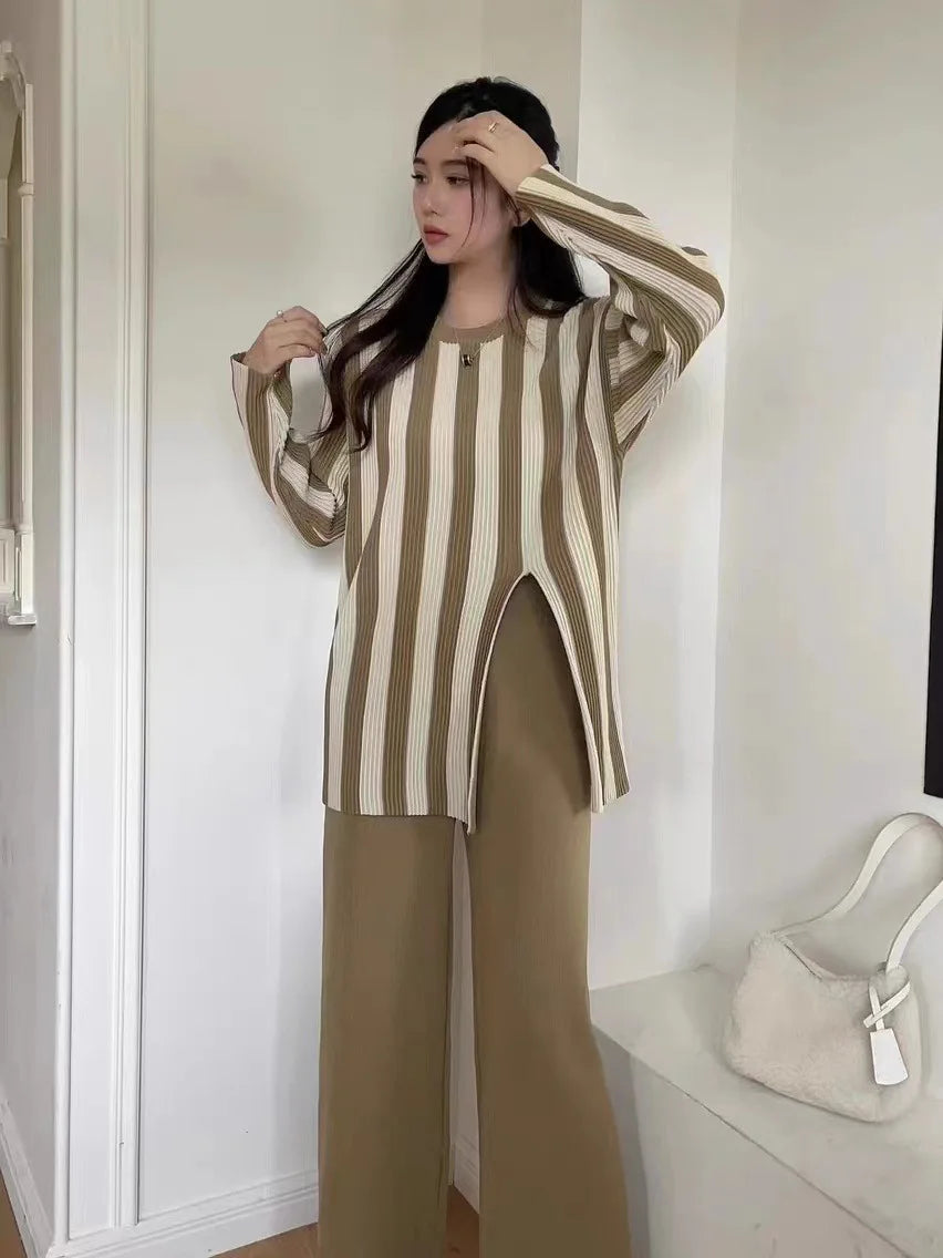 Saddle Stitch Warm Comfy Co-ord Set