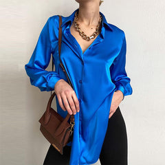 Satin Solid Shirt