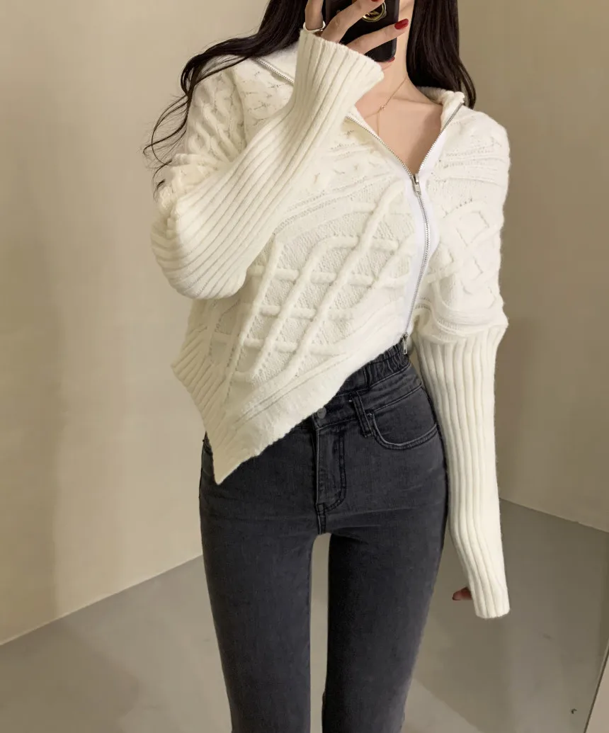 Side Frame Woolen Top