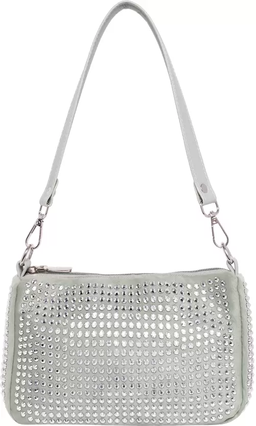 Silver Shoulder Bag