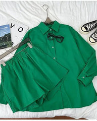 Green Top & Bottom Co-ord Set