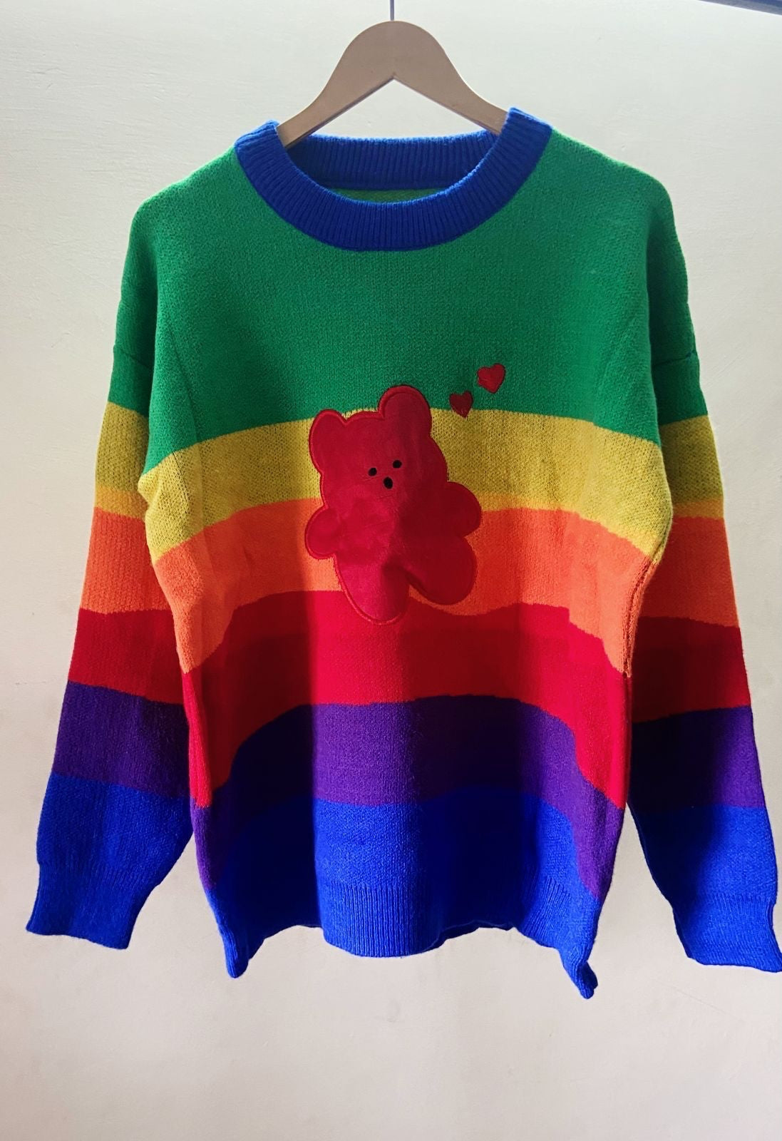 Sweet Rainbow Colored Sweater