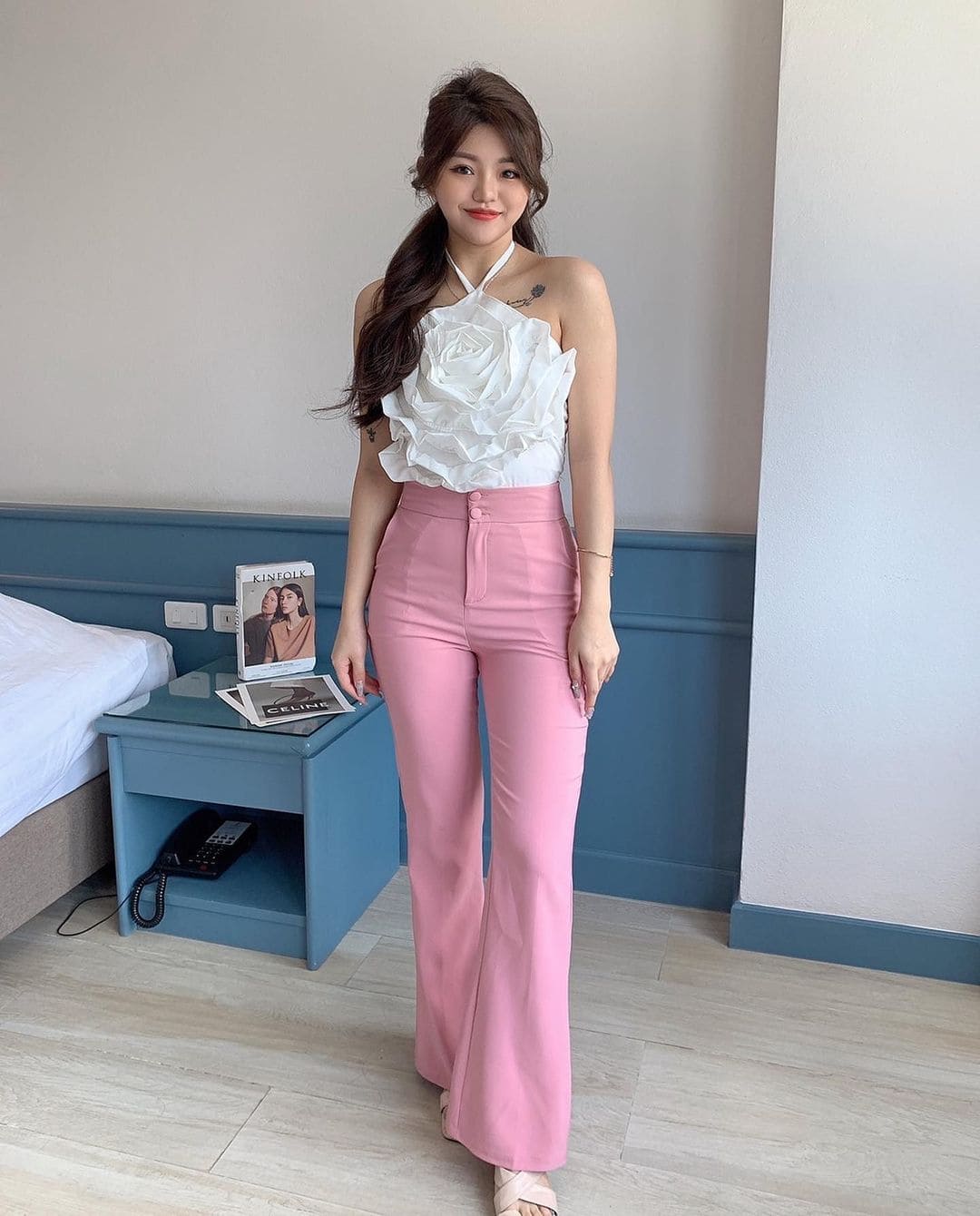 Valentine Rose Top