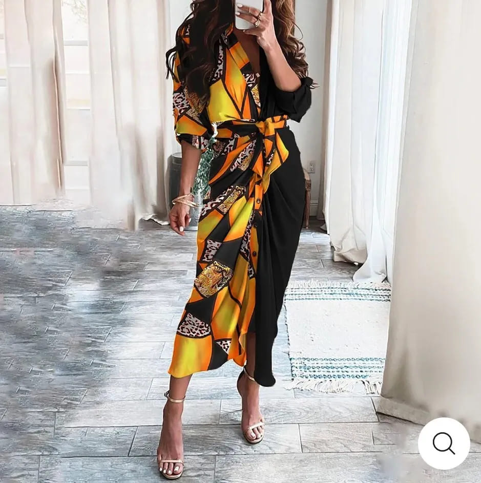 Wrap Around Sunshine Dress