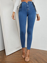 Zip Up Jeggings