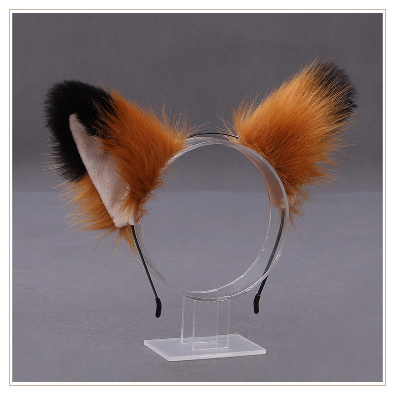 Hand-made Japanese Cute Lolita Plush KC Fox Ears