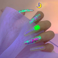 Nail Art Luminous Symphony Glitter Sequin Set