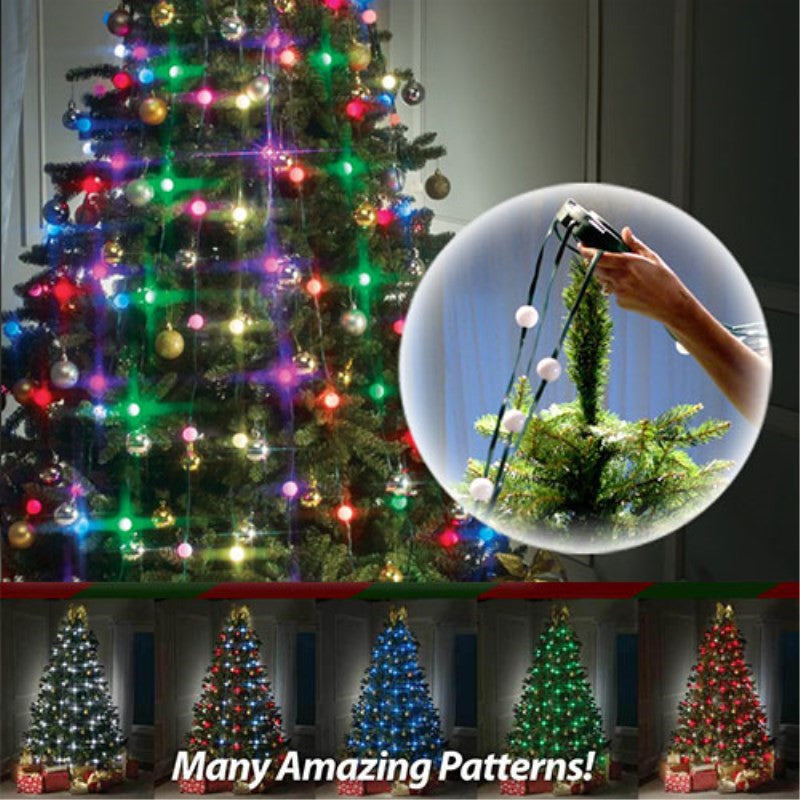 64 Light Dazzler Shower Tree Light Show Of Christmas Tree