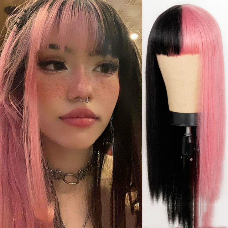 Wig Female European And American Fashion Long Straight