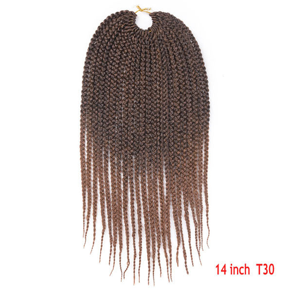 Häkeln Sie Haare Senegal Box Braids Zopf Haarverlängerung