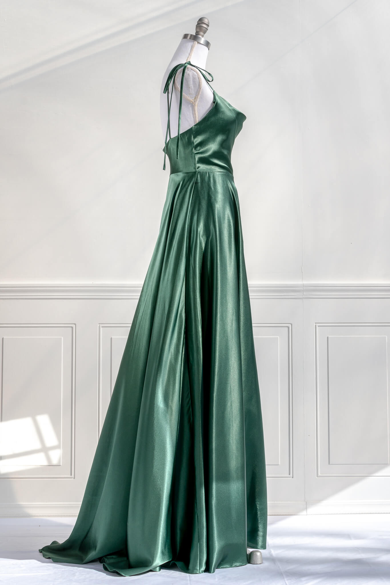 Aphrodite-Kleid – Smaragdgrün