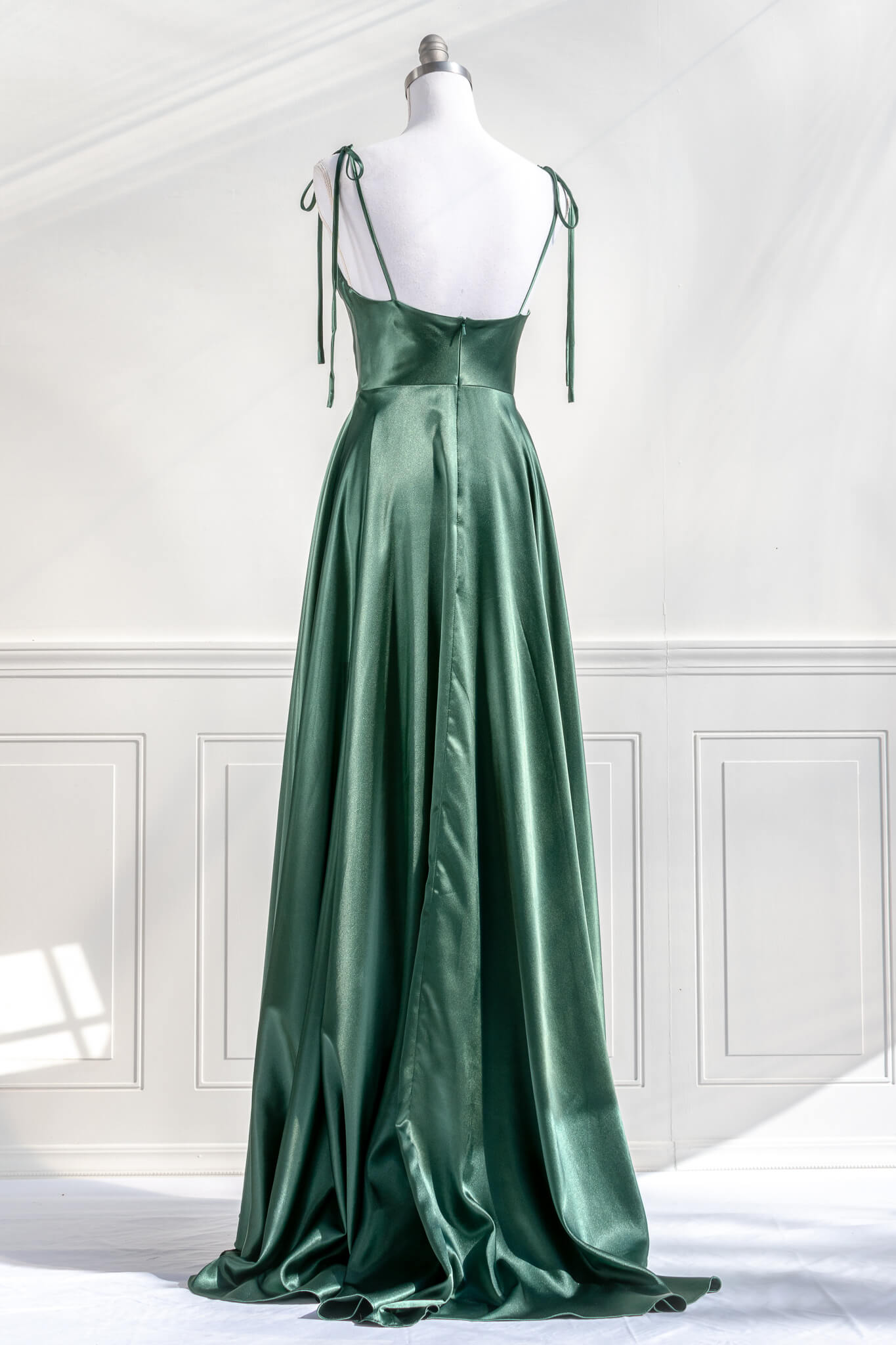 Aphrodite-Kleid – Smaragdgrün