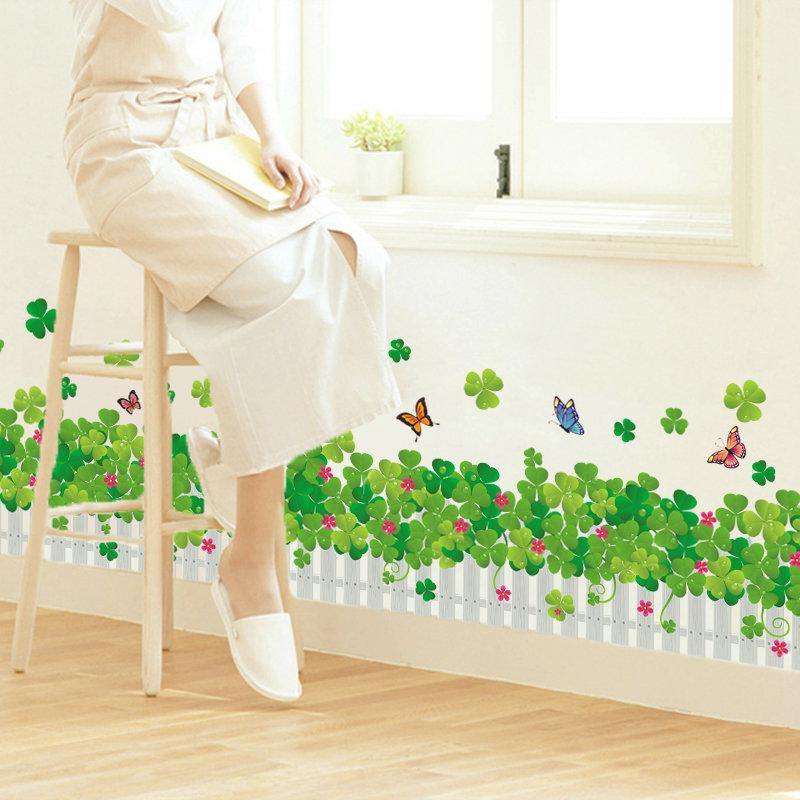 Skirting Wall Stickers Decals 20 Patterns Home Wall Window Decor Door Skirting Board Wall Line Decal