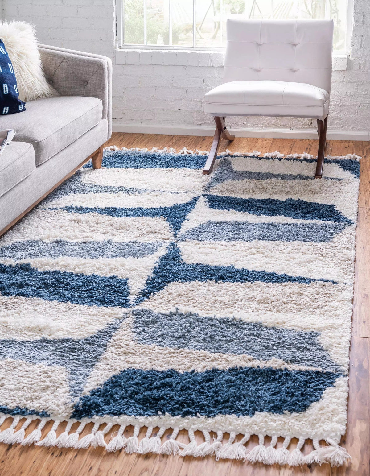 Jeramiah - Modern Shaggy Area Rug