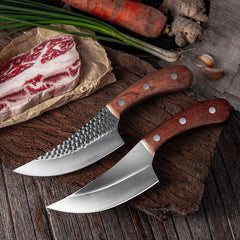 Stainless Steel Boning Knife Kitchen Chef Knife Sharp Utility Butcher Knife Kitchen Cook Tools With Sheath Cover