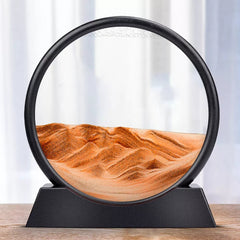 3D-Sanduhr-Tiefsee-Sandlandschaft