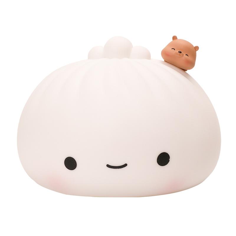 Steamed Bun Patting Night Light Gift