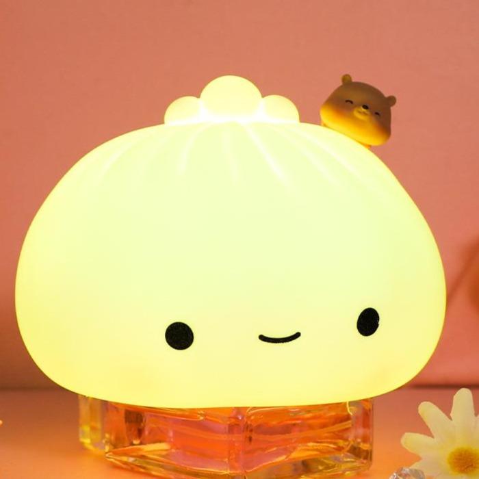 Steamed Bun Patting Night Light Gift