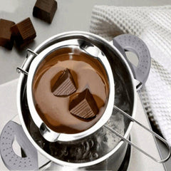 11cm Stainless Steel Chocolate Butter Melting Pot Pan Kitchen Milk Bowl Boiler