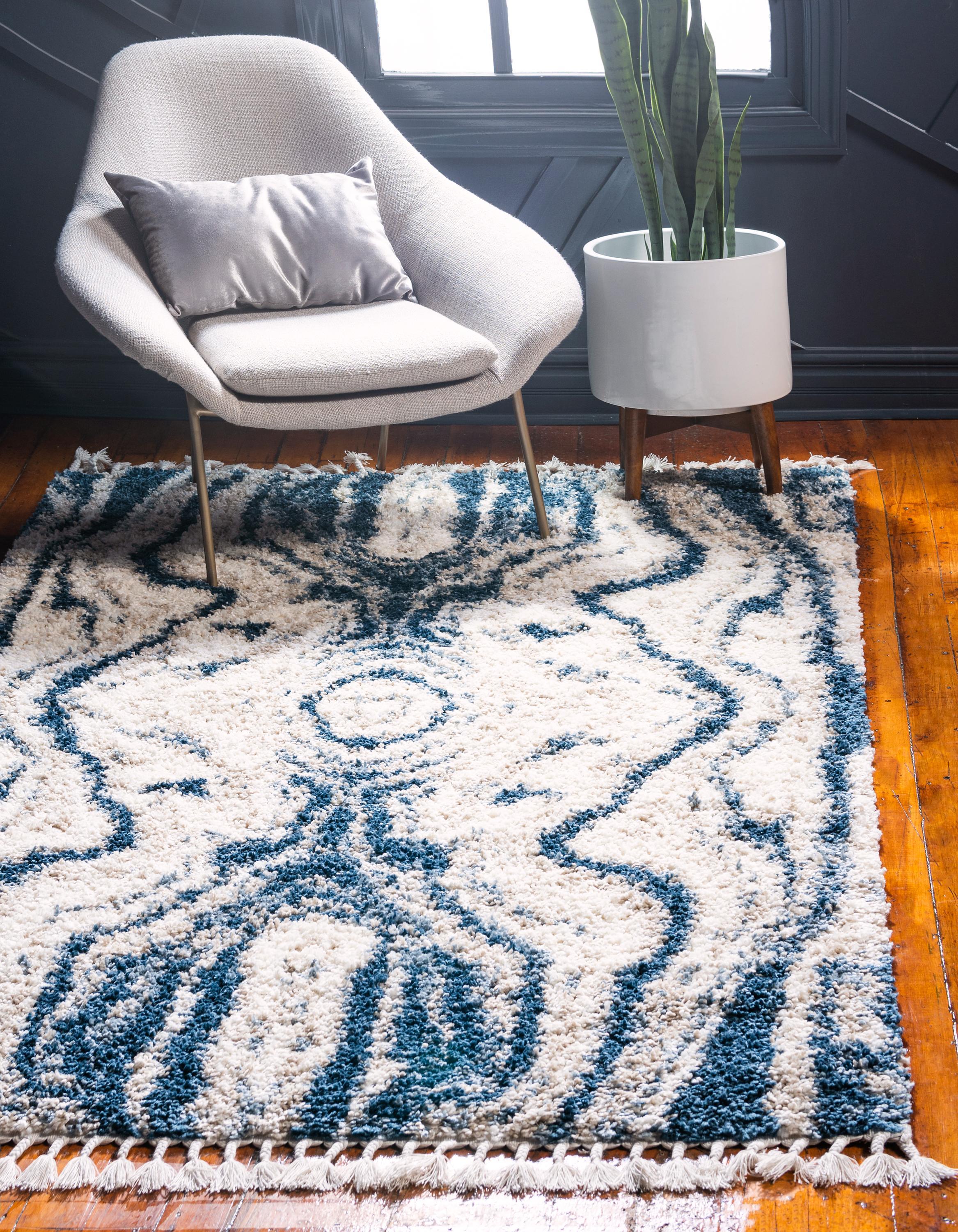 Quinten - Marble Color Mix Shaggy Rug