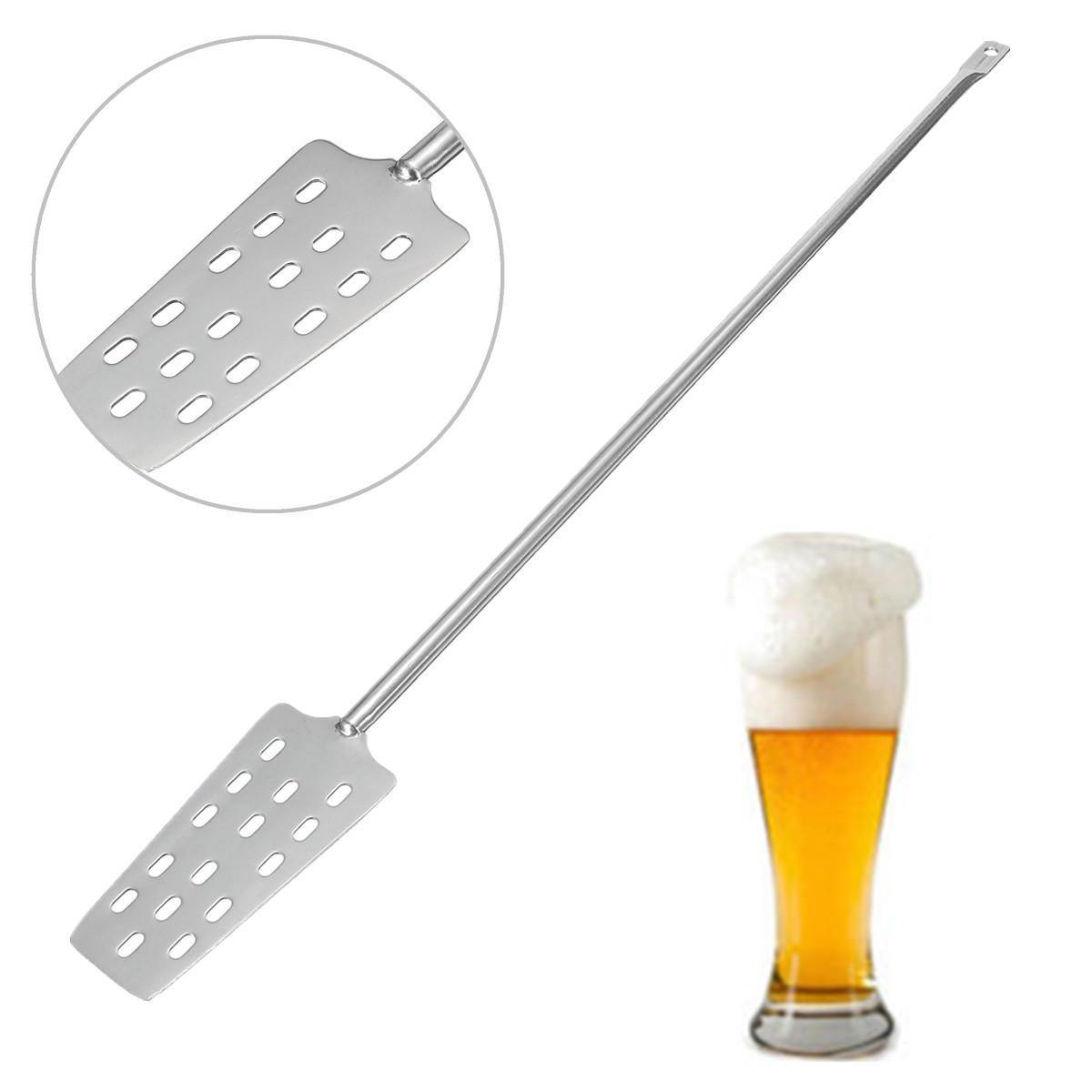 316 Stainless Steel Wine Mash Tun Mixing Stirrer Paddle Homebrew With 15 Holes Wine Making Tools