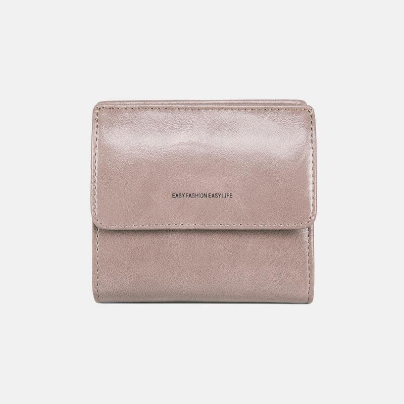 Women Retro Mni Bifold Multi-card Slot Card Holder Wallet