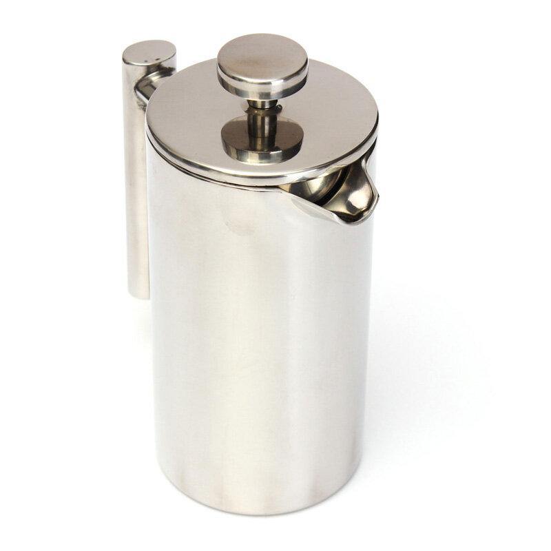 350ml Double Wall Stainless Steel Coffee Plunger French Press Tea Maker Handy Coffee Machine