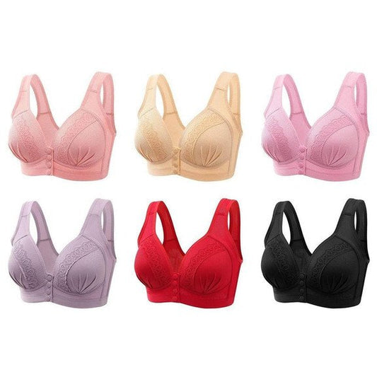 4-in-1 Waist Buttoned Bra Shapewear