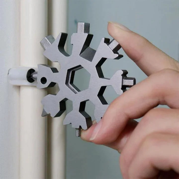 18 In 1 Mini Snowflake Multitool