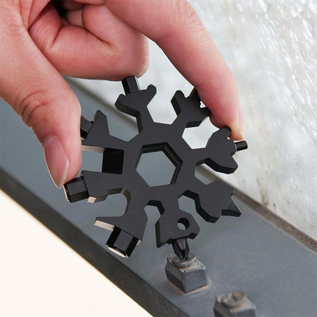 【LAST DAY SALE】18-in-1 Stainless Steel Snowflake Multi-Tool