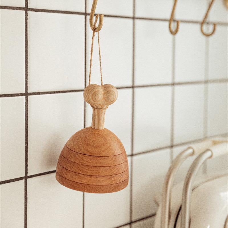 Ensemble de sous-verres de cuisse de poulet Porte-gobelet en bois Décorations de table créatives