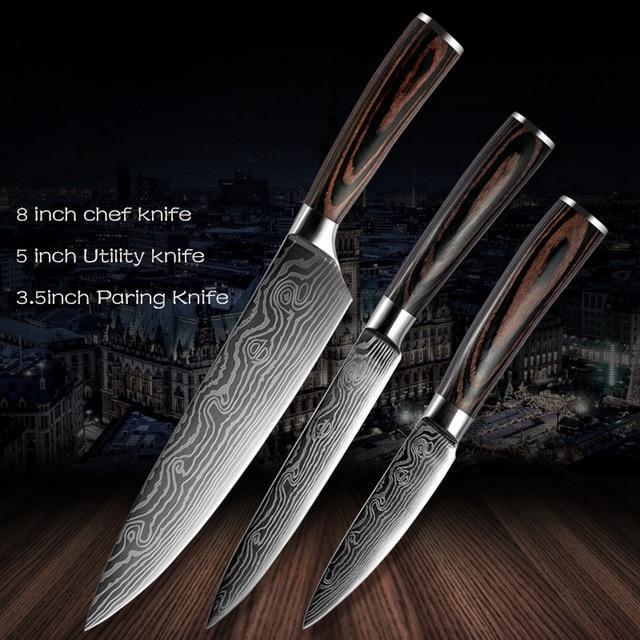 【🎅EARLY CHRISTMAS SALE🎅】Mokuzai™ Steel Kitchen Knives