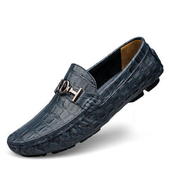 Men's Casual Leather Loafer Plus Size