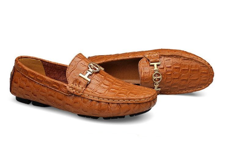 Men's Casual Leather Loafer Plus Size