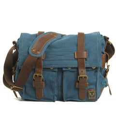 Herren Canvas Messenger Bag Umhängetasche, Umhängetasche, Aktentasche Robuste Pendlertasche, Vintage Alltagstasche als Geschenk