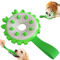 Pet ring molar frisbee toy