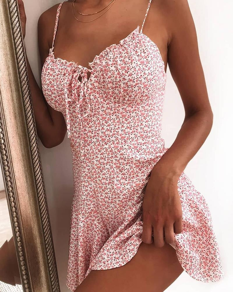 Floral dress mini dress