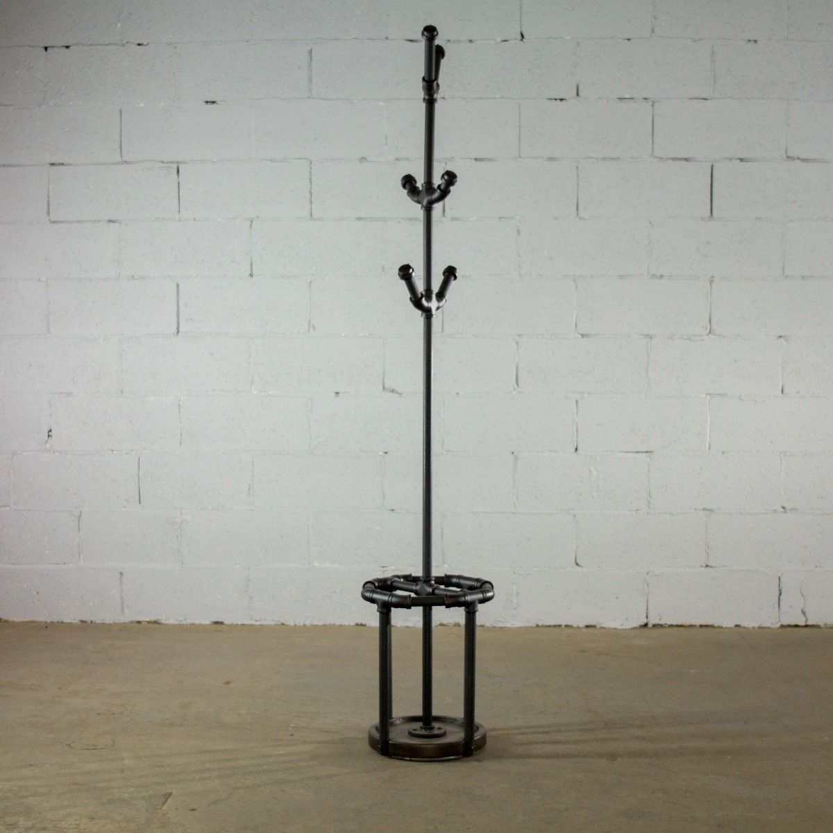 Modern Industrial Three Tier Coat Rack