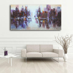 Abstract City Canvas Art Paintings Print Picture Modern Home Wall Decorations