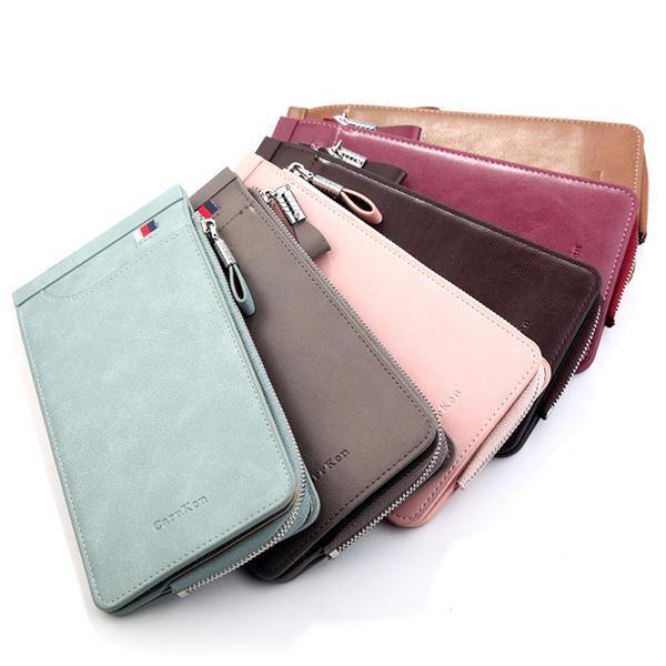 Trifold Men And Women Ultra-thin 26 Card Slot Wallet