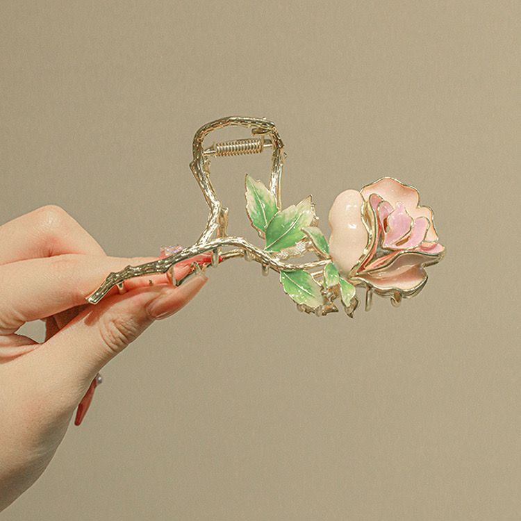 Mental Rose - Pinza para el pelo para mujer 