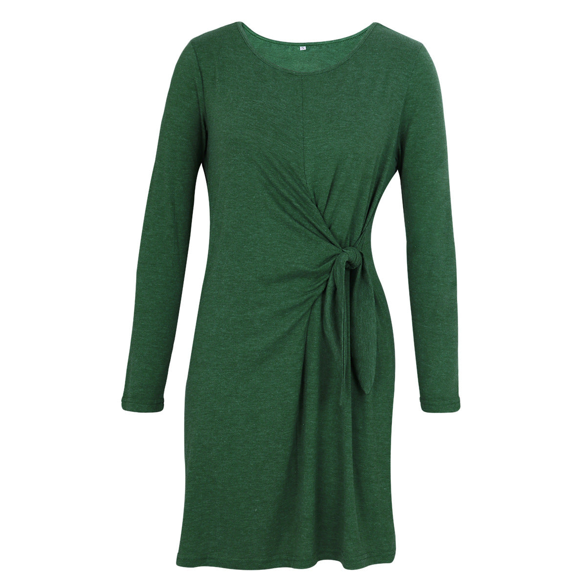 Autumn and winter dress with sleeves