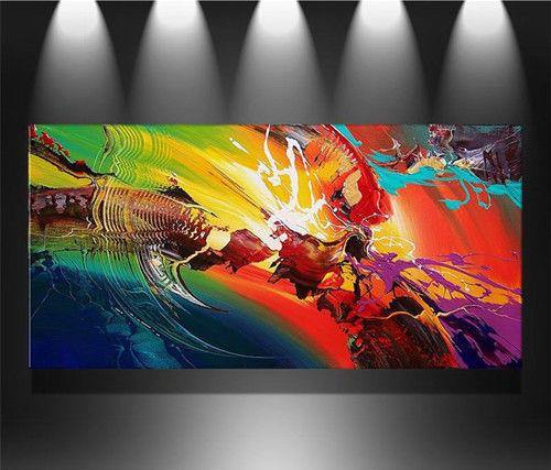 120x60cm Abstract Ripple Canvas Art Print Oil Paintings Wall Picture Home Decor